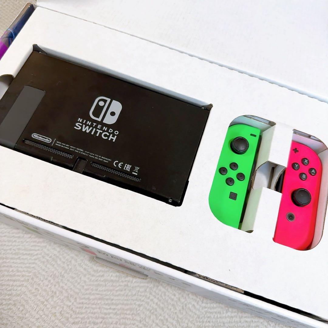 Nintendo Switch スプラトゥーンテーマ 本体