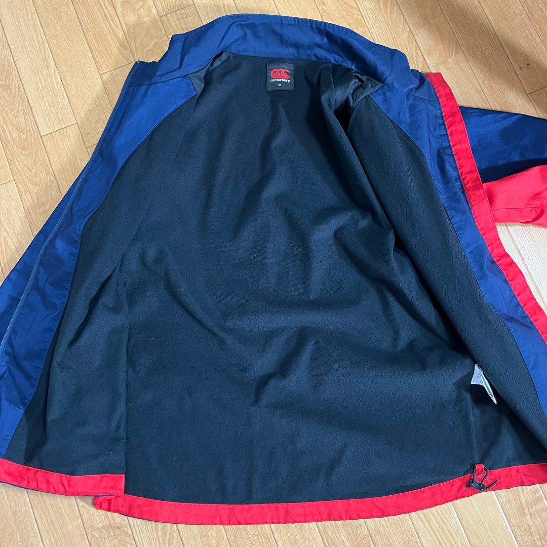 カンタベリー ピステ フルジップ ウォーム アップウェア ウィンドブレーカー M