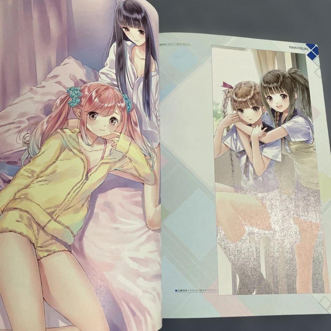 BLUE REFLECTION幻に舞う少女　公式ビジュアルコレクション岸田メル