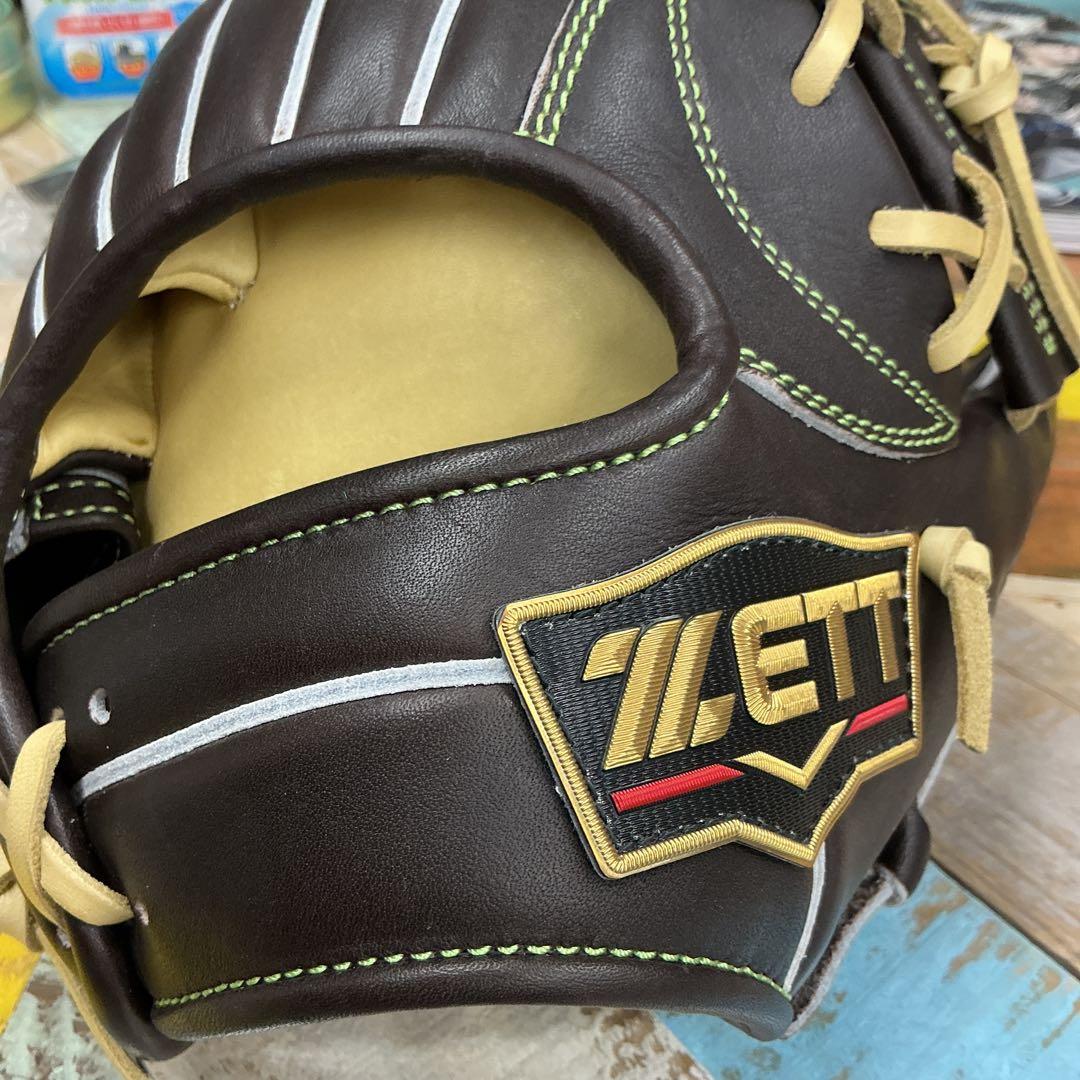 ゼットプロステイタス軟式野球グローブ　湯もみ型付けサービス