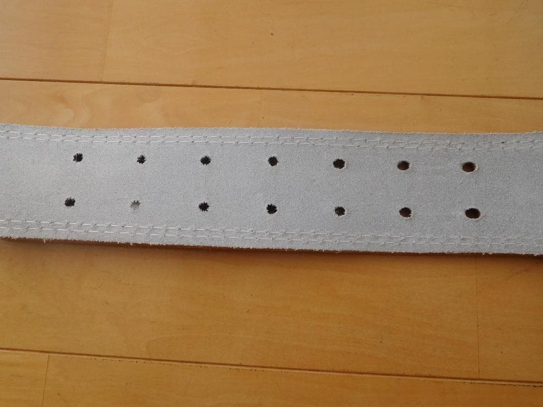 GOLD'S GYM ゴールドジム レザーベルト 黒 Sサイズ