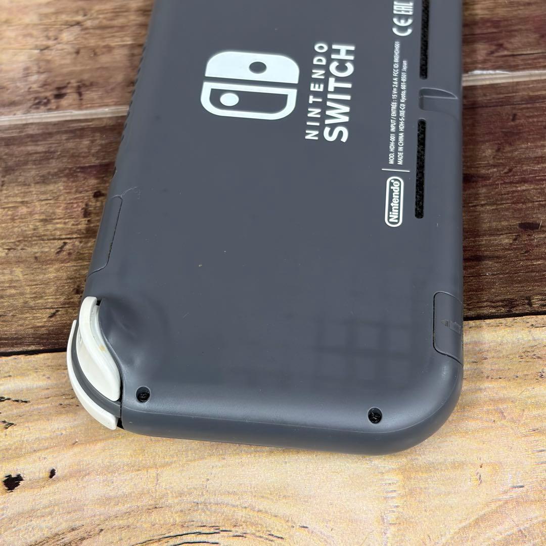 【動作品】　Nintendo Switch Lite グレー　ACアダプター