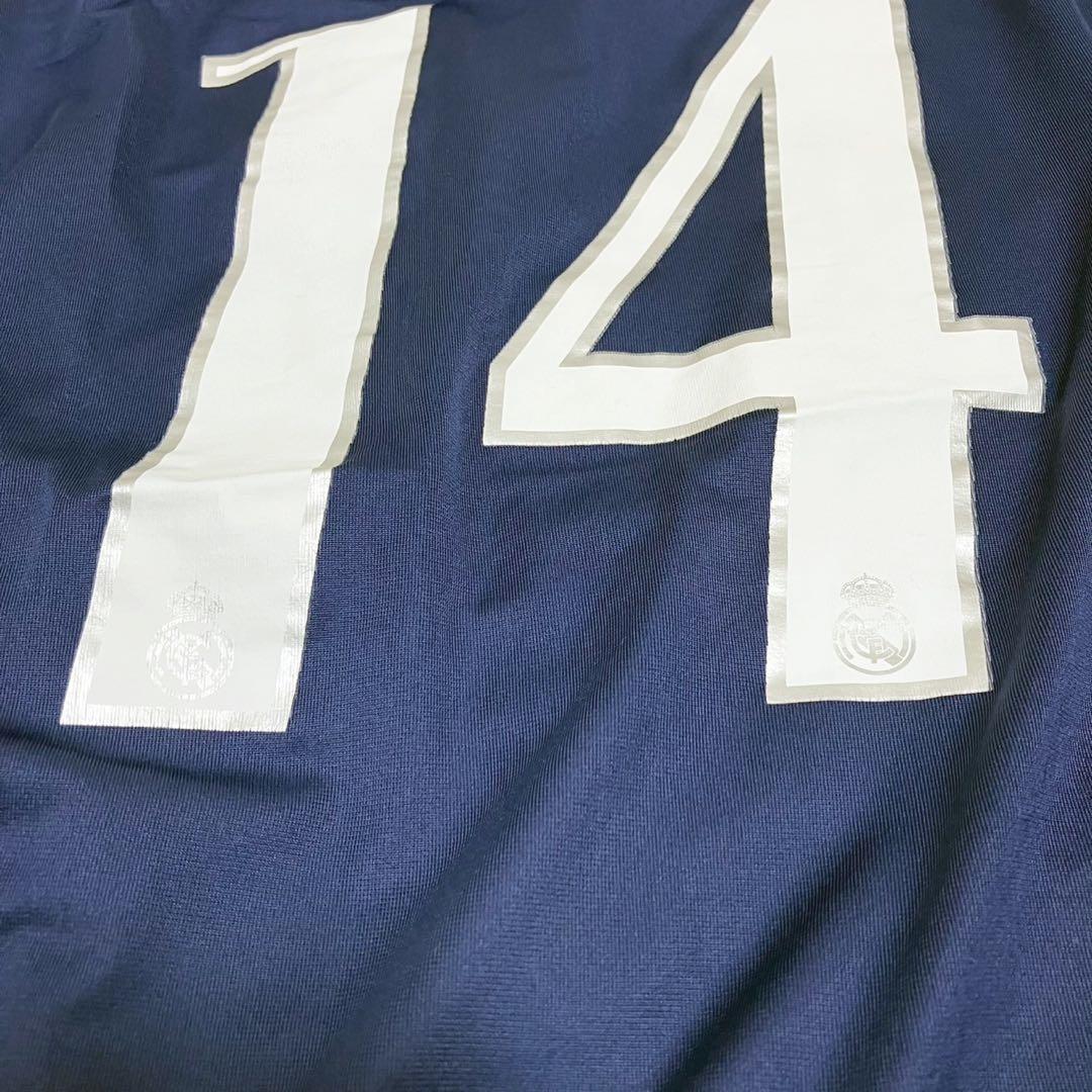 美品 レアルマドリード 05/06 アウェイ グティ14 XL ネイビー