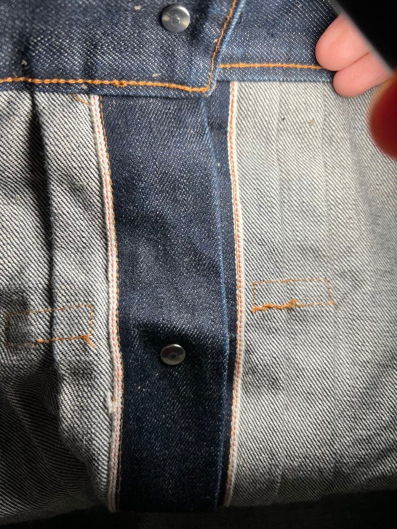 デニムジャケット　2nd 赤耳