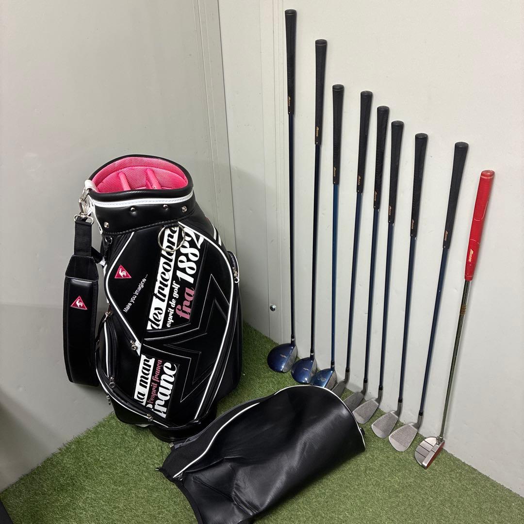 レディースゴルフクラブセット【MIZUNO】【le coq sportif】★