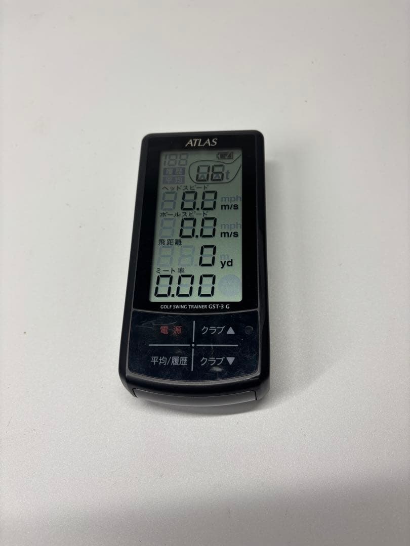 ユピテル ゴルフスイングトレーナー GST-3G 飛距離・ミート率 測定器