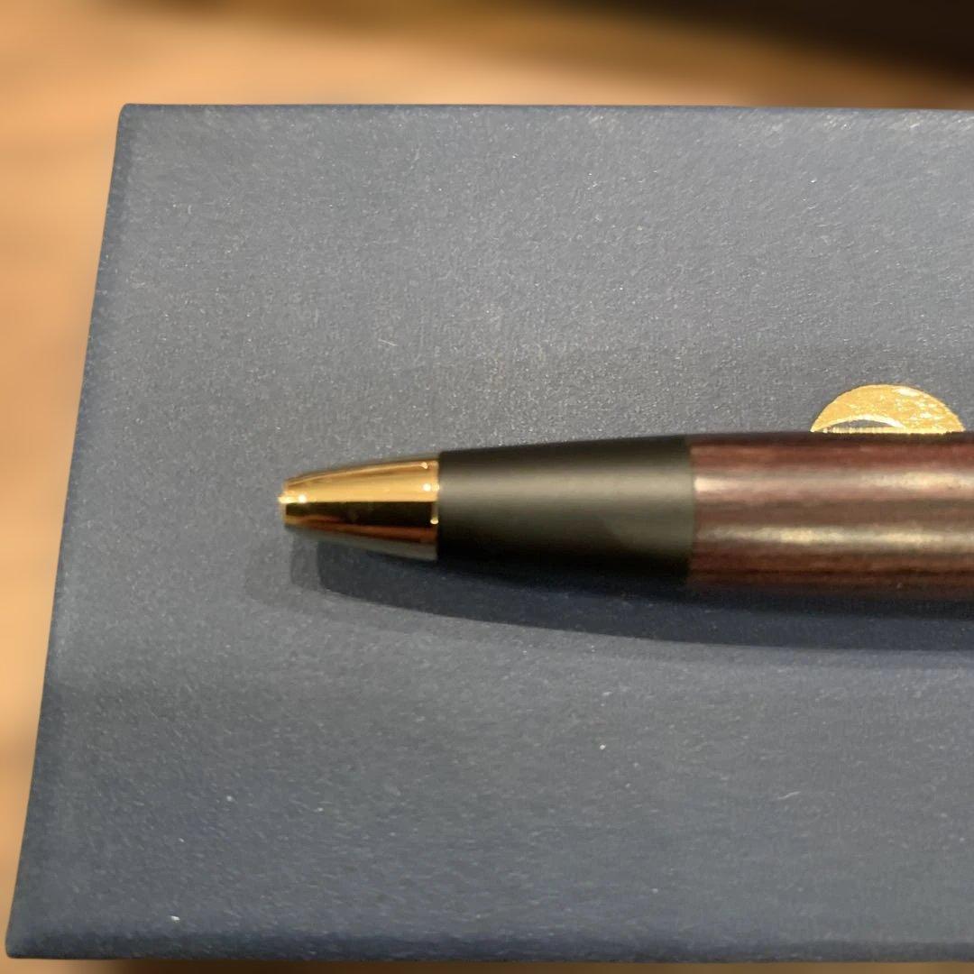 野原工芸　キングウッド　スリムボールペン