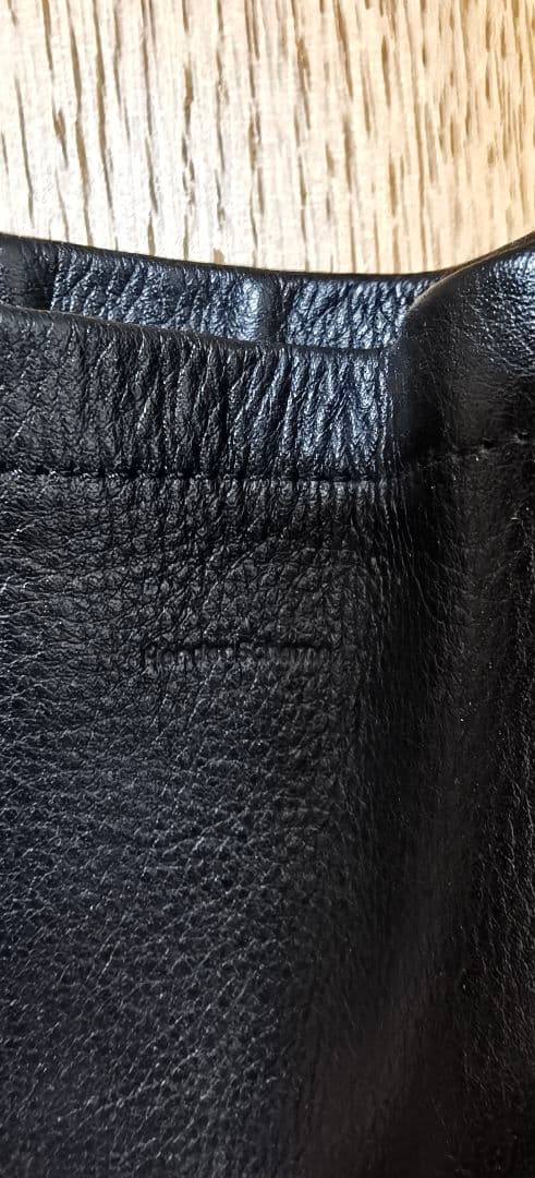 Hender Scheme エンダースキーマ cow bag ブラック ブラック