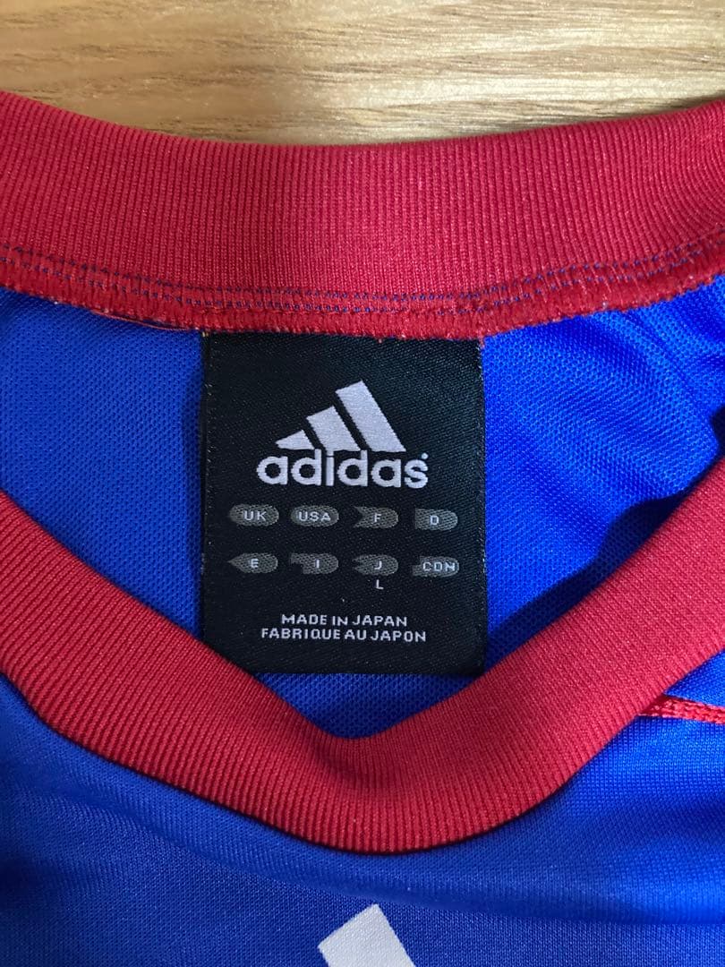 横浜F・マリノス 松田直樹 3番ユニフォーム L adidas日本製NISSAN