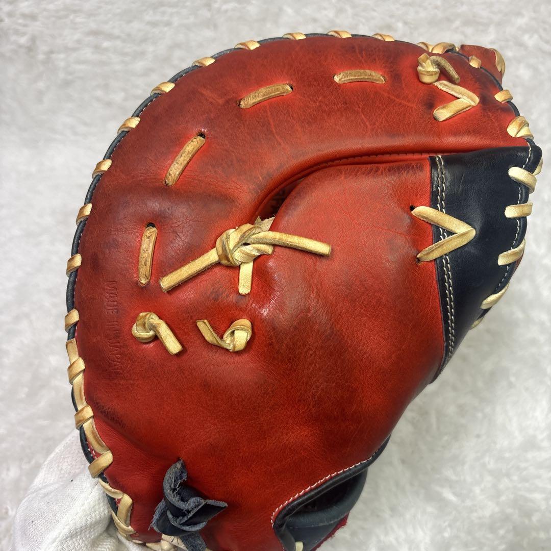 ZETT 日本製 限定カラー 旧ラベル レア ファーストミット 軟式グローブ