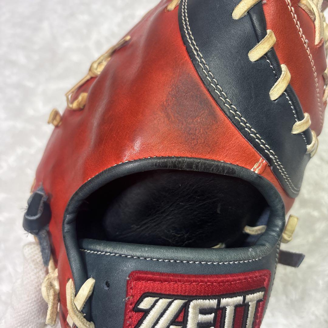ZETT 日本製 限定カラー 旧ラベル レア ファーストミット 軟式グローブ