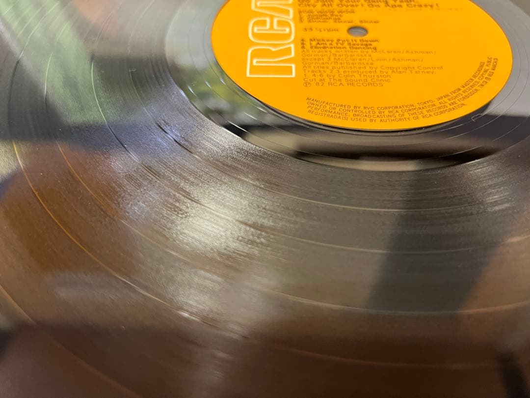 洋楽 1982 Bow Wow Wow RPL-8112 Vinyl LP Japan