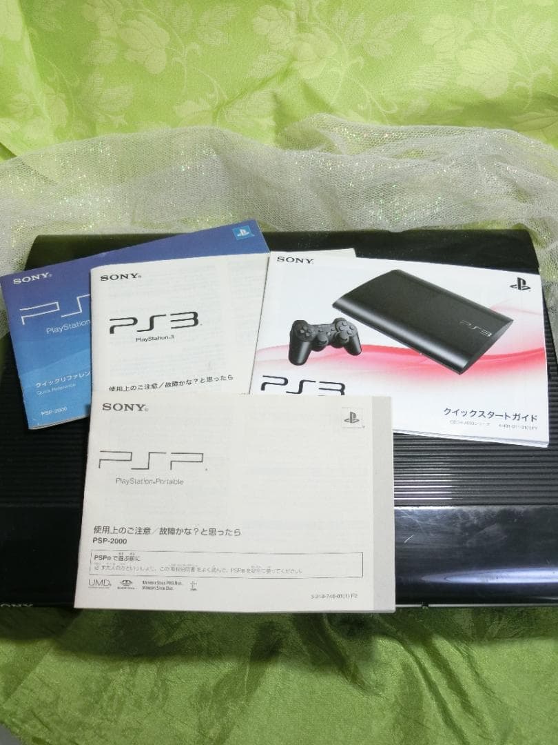 アップルパイ ジャンク品扱　電源点灯確認☆SONY　PSP3　本体のみ黒色