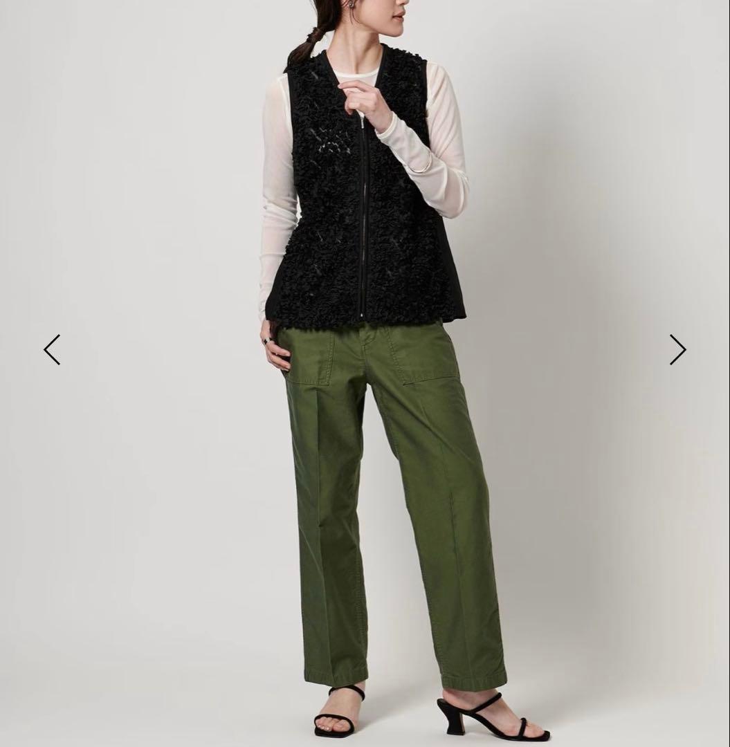 新品未使用タグ付き　UNITED ARROWS フラワーチュールニットベスト