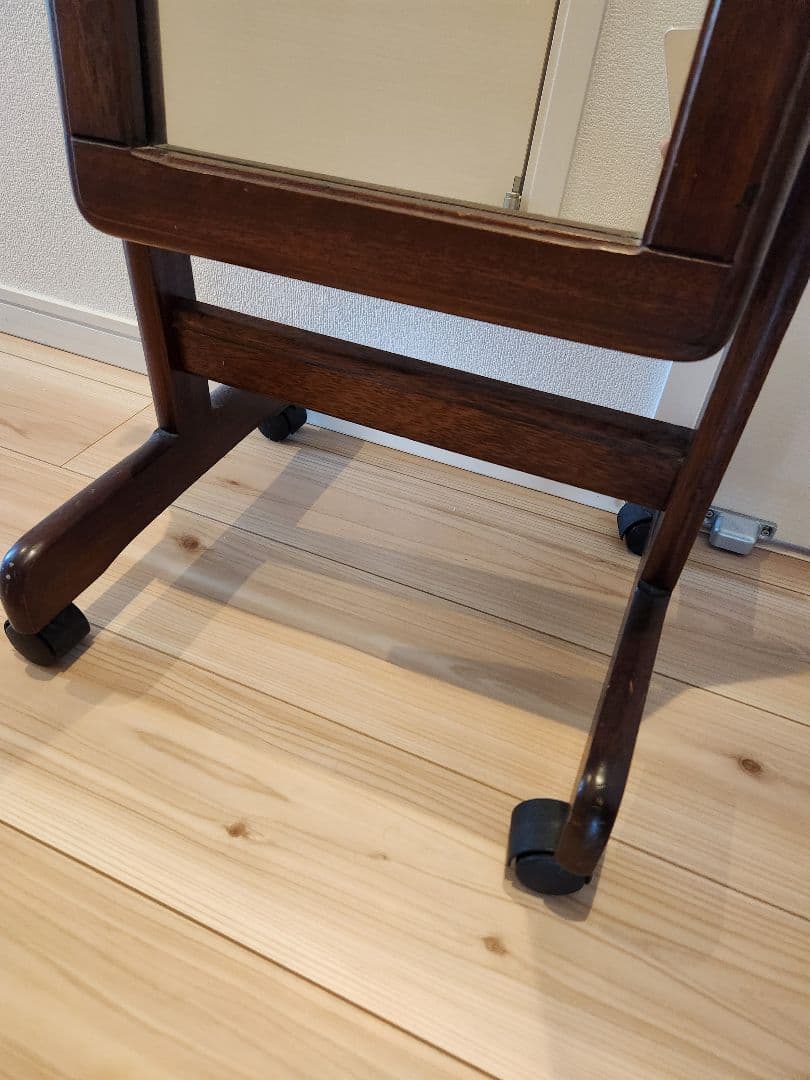 木製ミラー★移動式