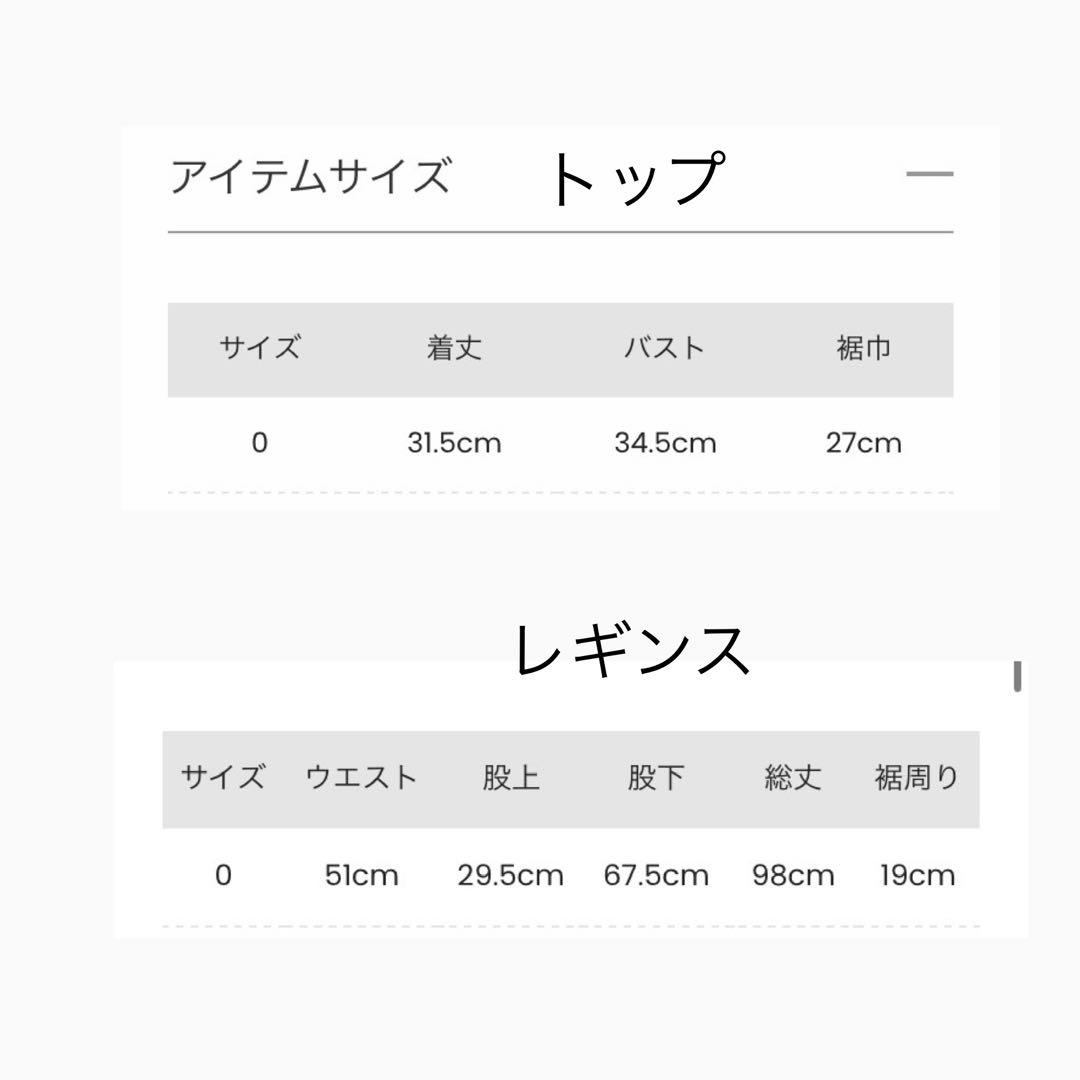 ジュリエ セットアップ ブラトップ レギンス 0 ヨガウェア ヨガ ダンス 水着