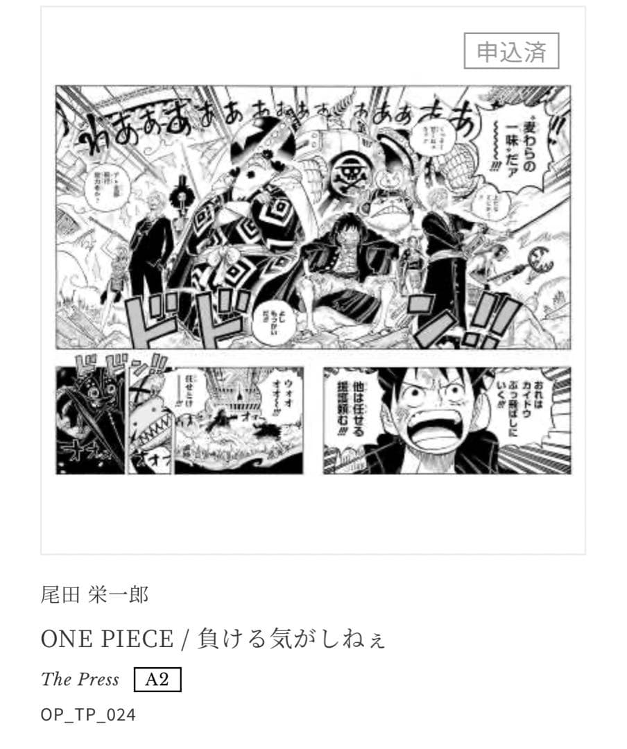 ONE PIECE / 負ける気がしねぇ　#20/20