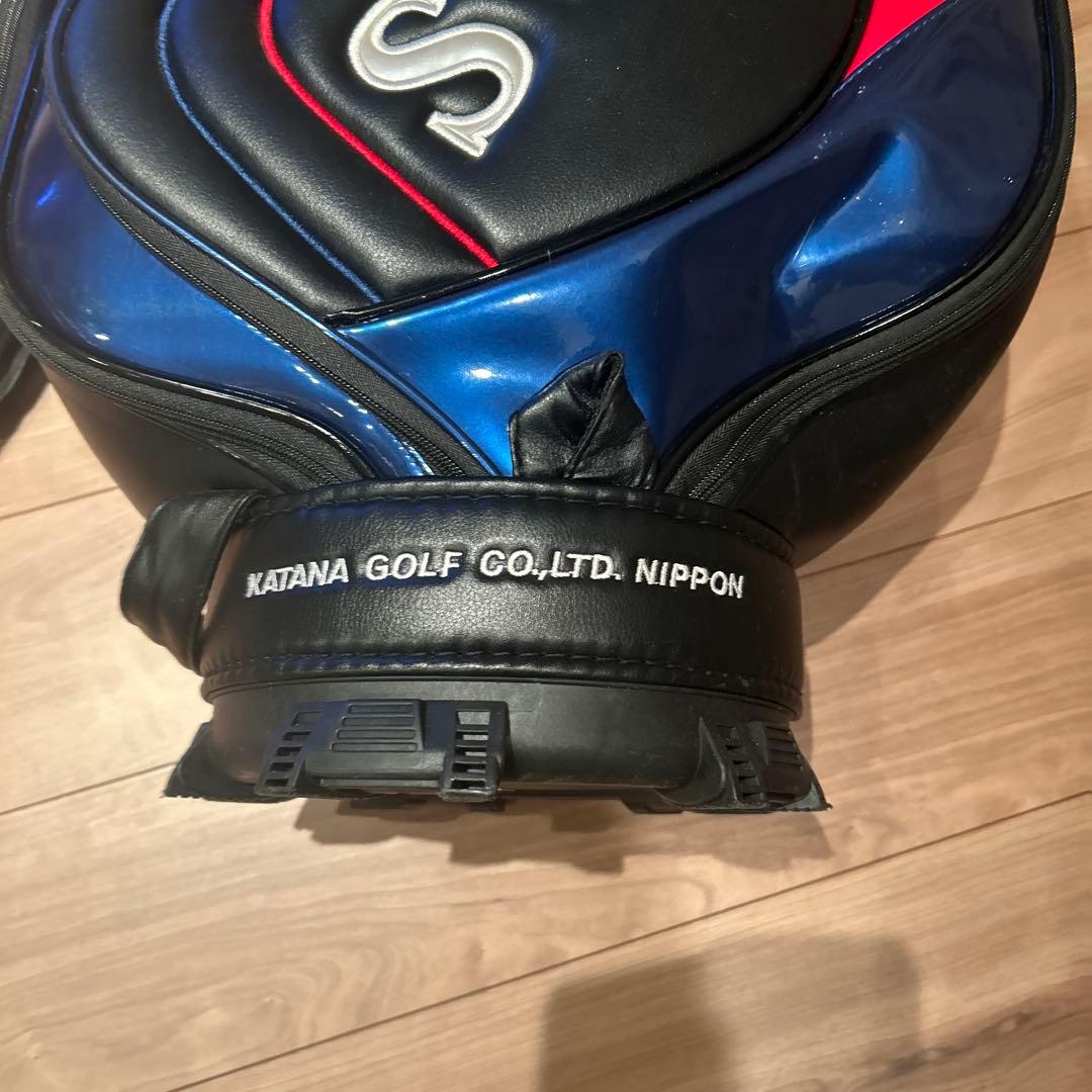 SWORD キャディバッグ ブラック/レッド/ホワイト