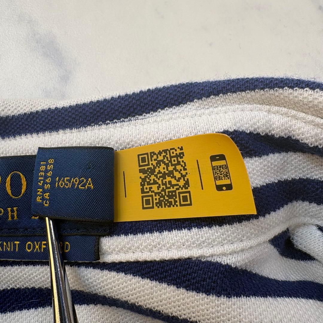 極美品 ポロラルフローレン ニットシャツワンピース 現行タグ 定価4万円