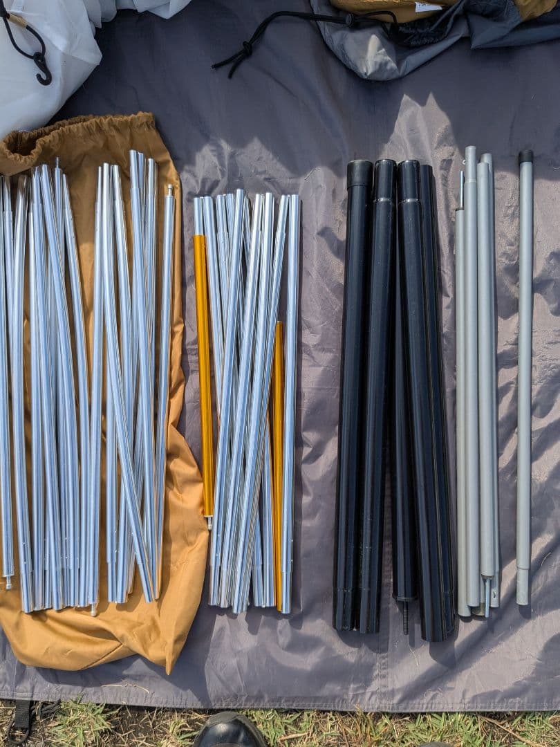 【美品】イグニオ　トンネルツールームテント+タープ　おまけあり　IGNIO