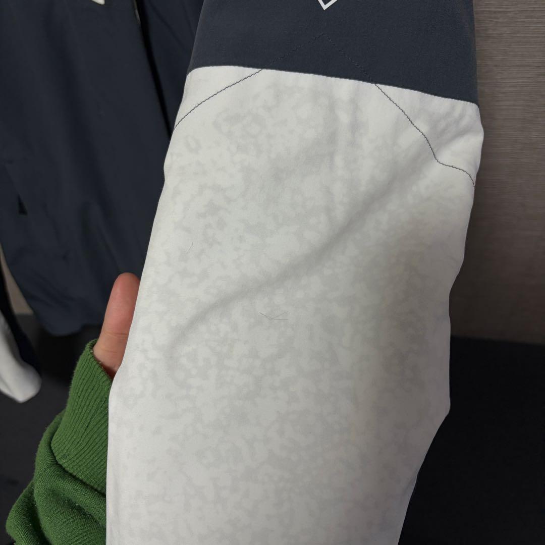 Salomon スノボウェア ダークグレー/ホワイト S オシャレウェア