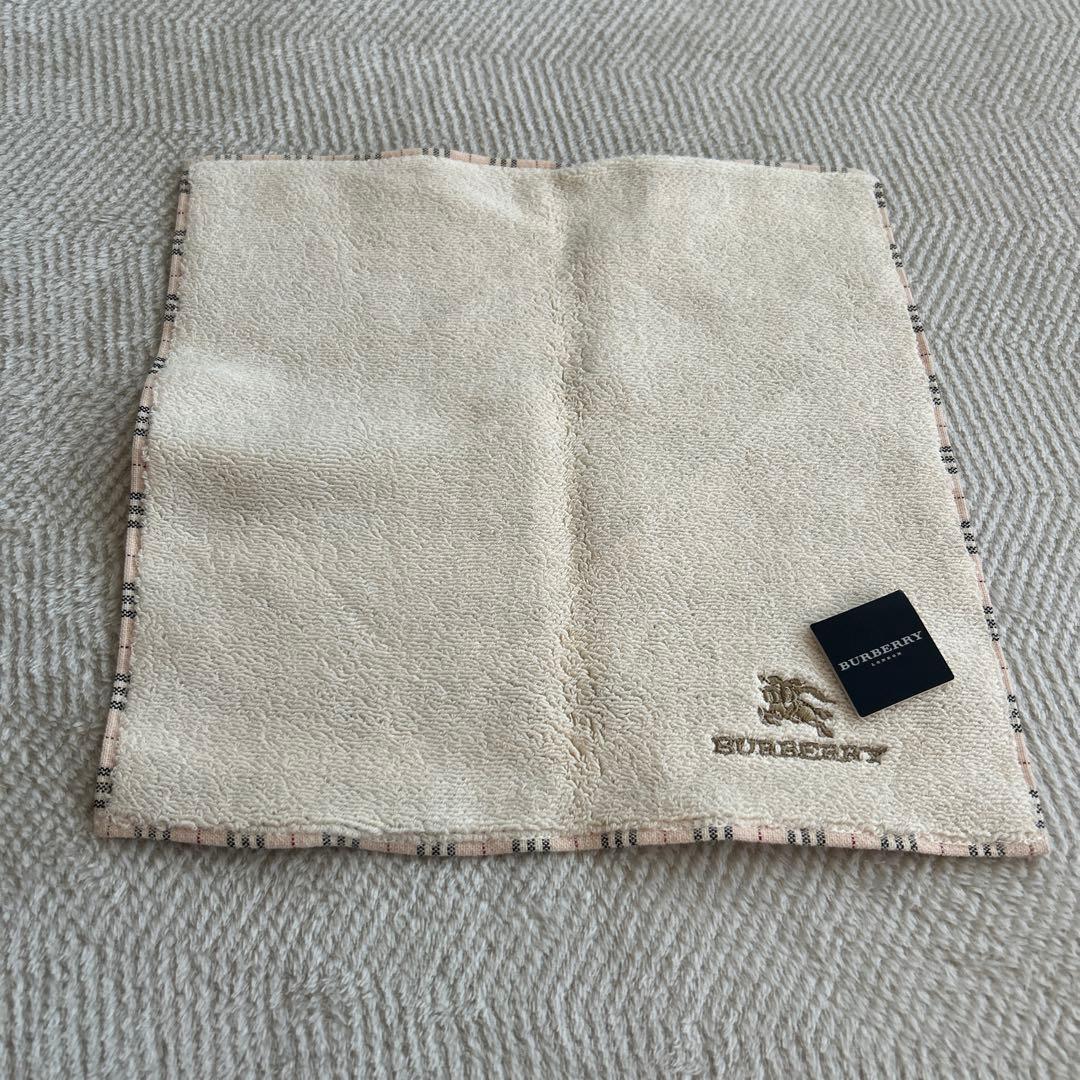 タグ付き　新品未使用　バーバリー タオルハンカチ ５枚セット
