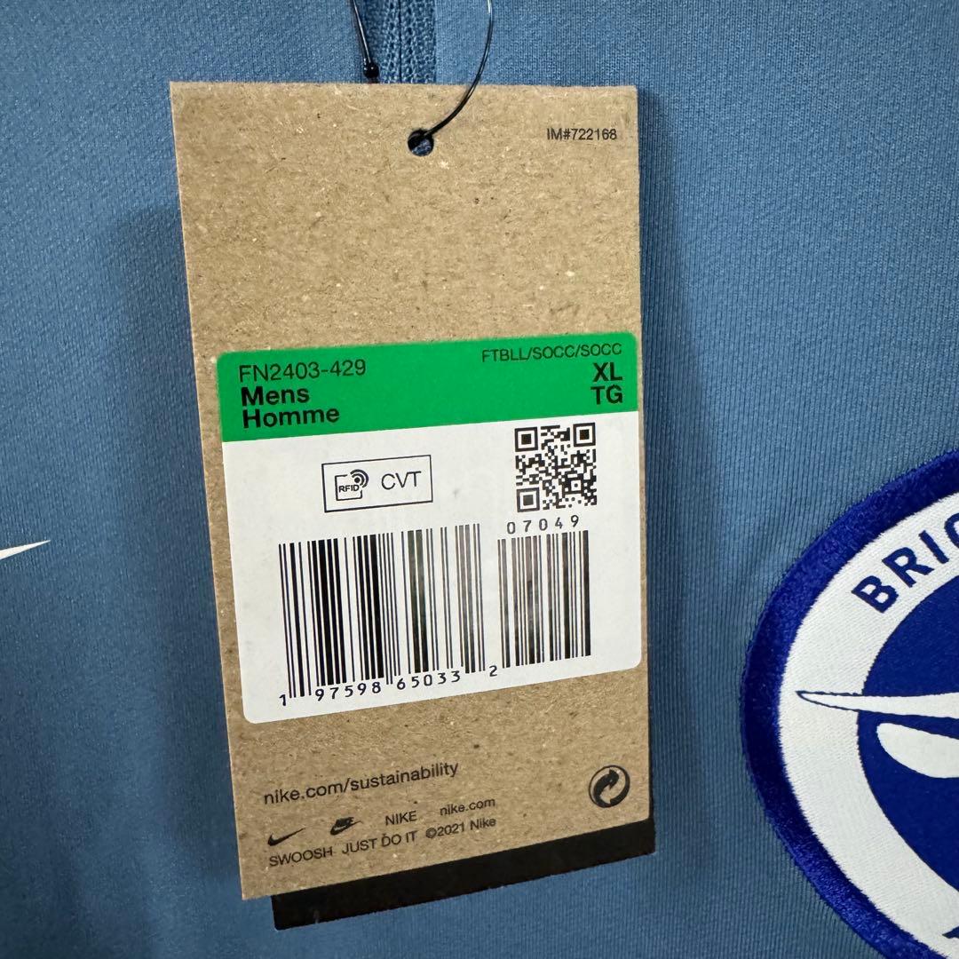 【新品未使用タグ付き！】ブライトン ハーフジップウエア XLサイズ/ストライク