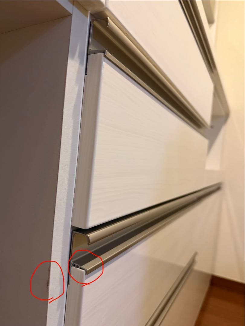 ニトリ キッチンボード／食器棚 リガーレ 160KB（ホワイト）