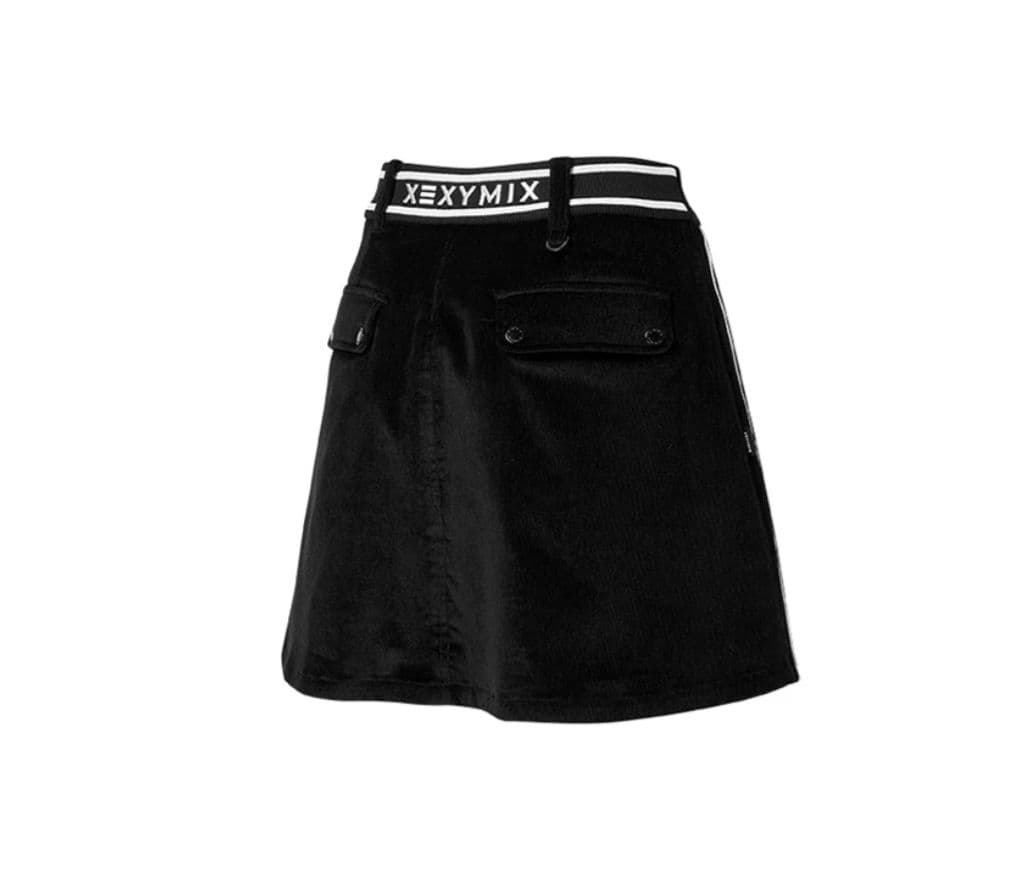 【新品未使用】ゼクシィミックス コーデュロイ 配色パイピング スカート