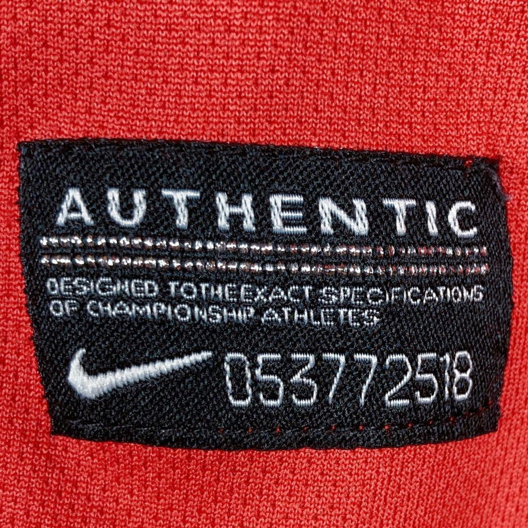 【NIKE】半袖ポロシャツ☆ユニフォーム☆赤☆刺繍☆マンチェスターユナイテッド