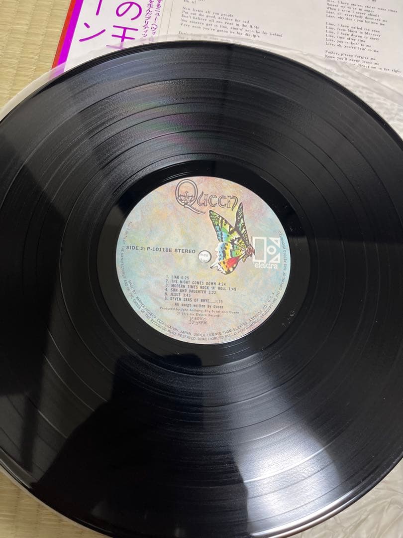 QUEEN クイーン LPレコード2枚セット　JAZZ 戦慄の王女 vinyl