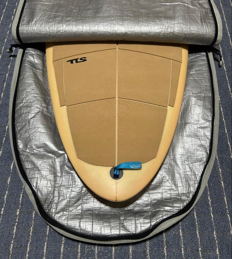 【月末値下げ】美品6.8ミッドレングスボード.ケース.フィン※3点まとめ購入対応