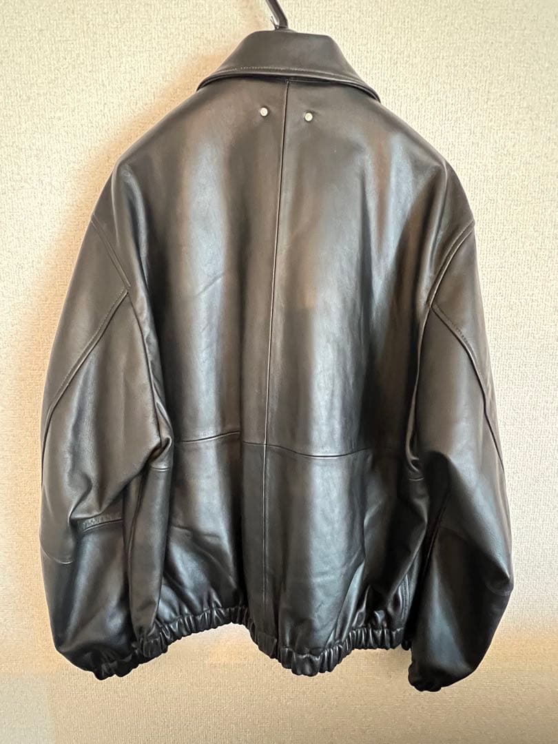 ジャケット・アウター ssstein 25aw Sheep Leather Flight Jacket