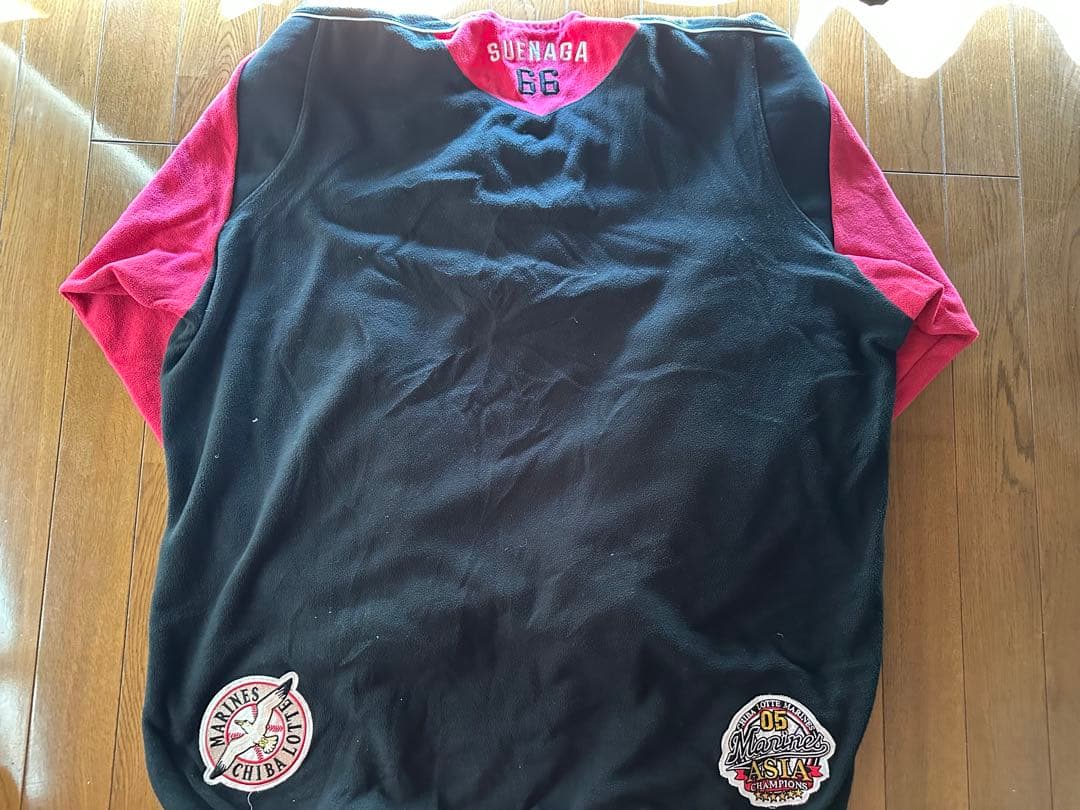 千葉ロッテマリーンズ　末永　背番号66 実使用フリース