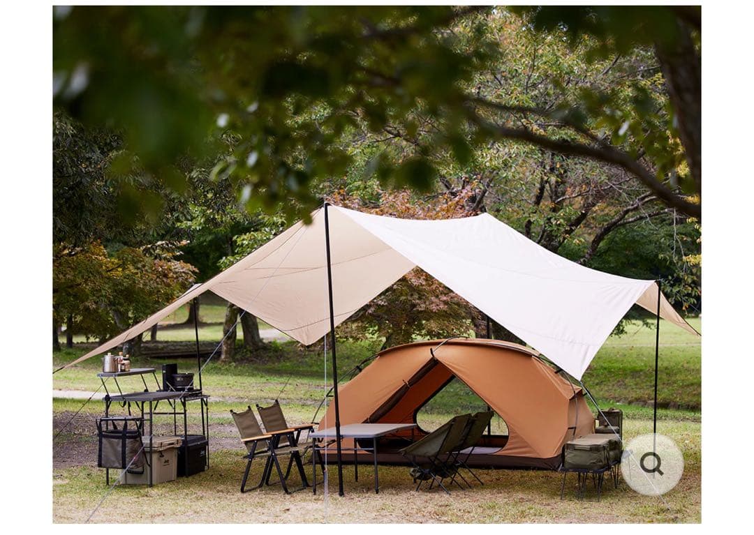 【最終】【新品未使用】ビジョンピークス ルータープファミリー タープ＆ポール