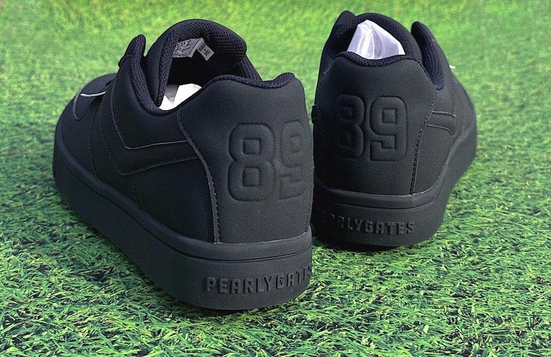 545★26cm★パーリーゲイツ定価28,600円ゴルフシューズ紺ローカット