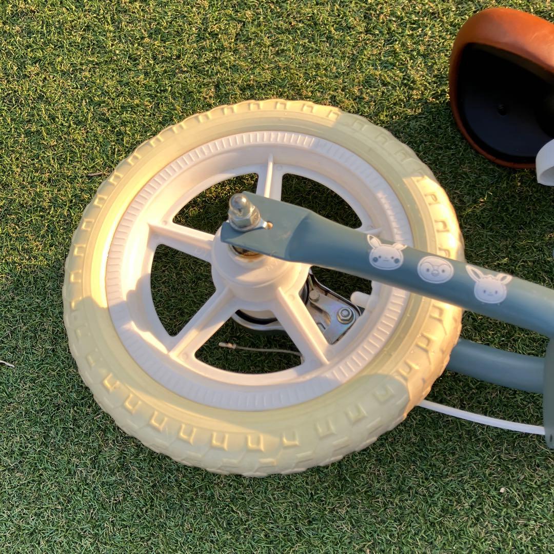 【前かご付き】モンポケ monpoke 12インチ キックバイク ストライダー