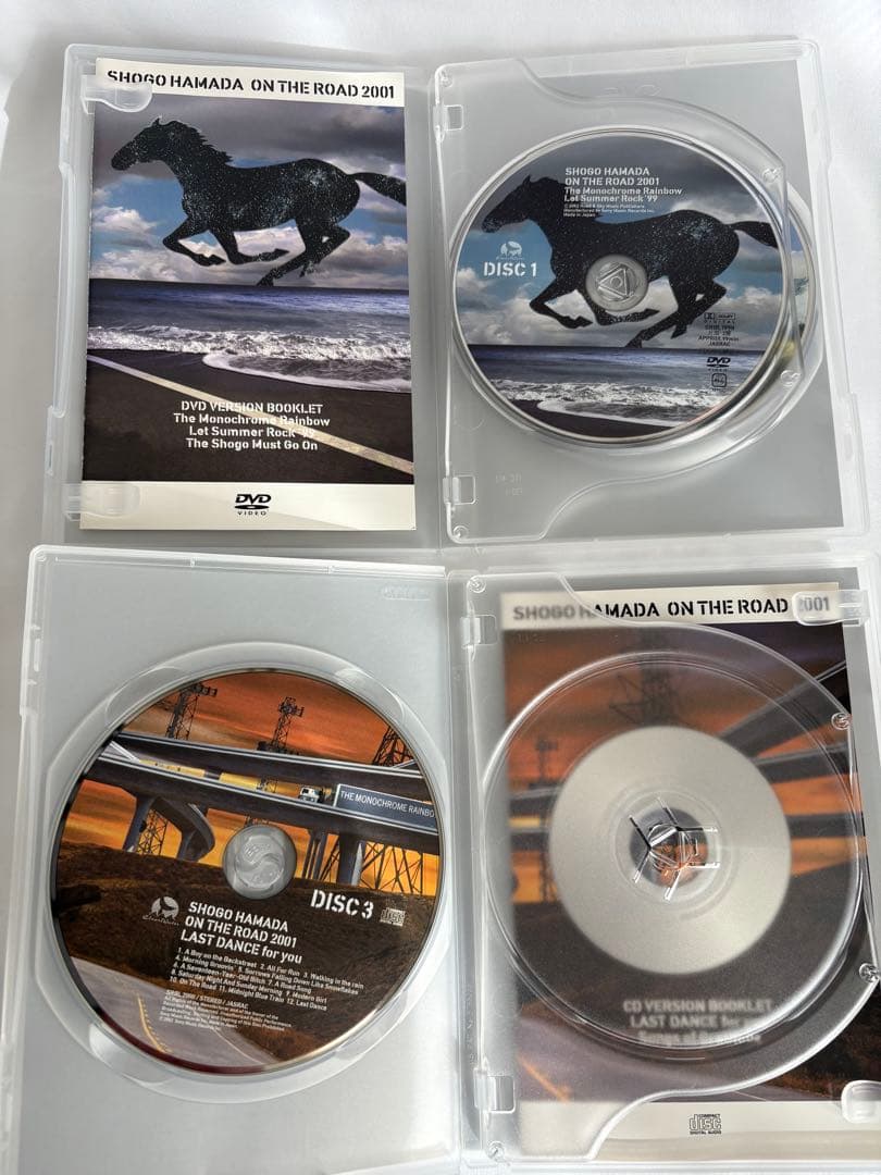 浜田省吾/ON THE ROAD 2001〈初回限定生産・DVD2枚+CD2枚…