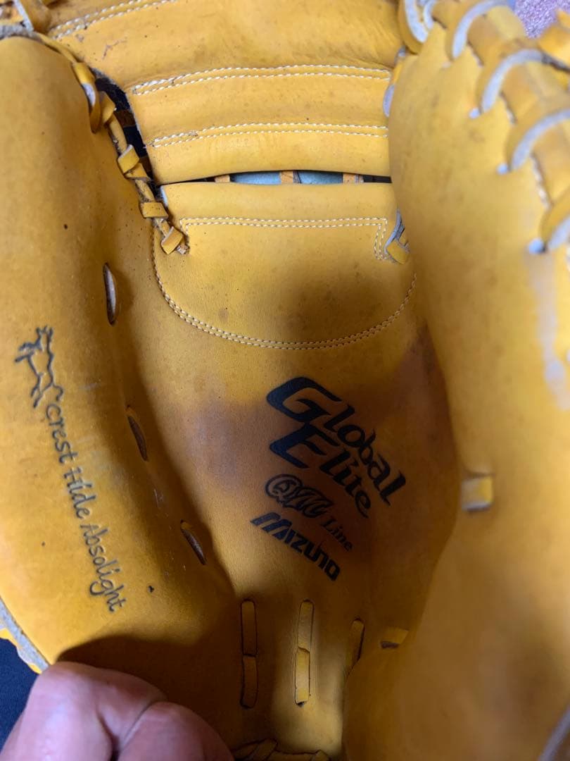 Mizuno Global Elite キャッチャーミット硬式　収納袋付き