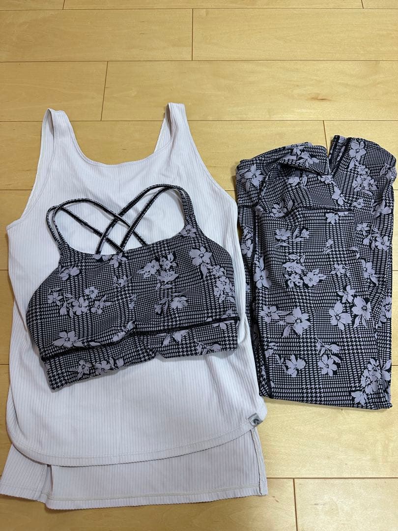 く*け様 SUKALA チェックセパレートツイストタンクトップ ウエストクロスレ