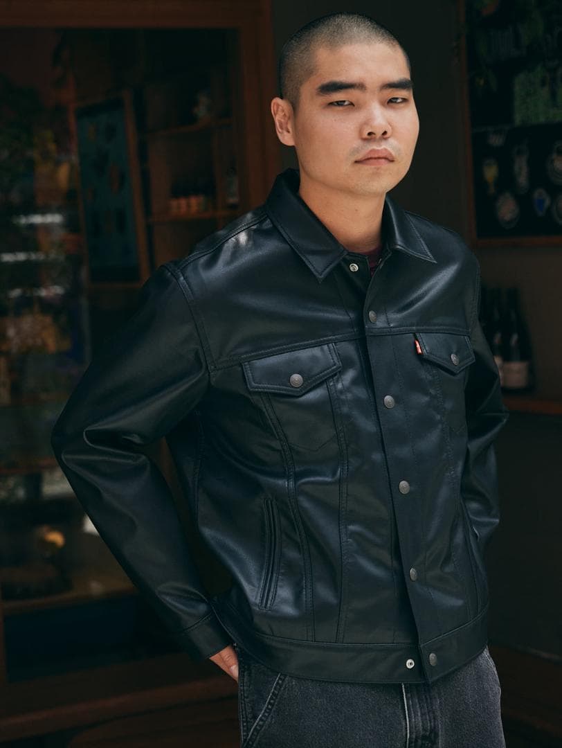 Levi's Premium 日本限定レザートラッカージャケット