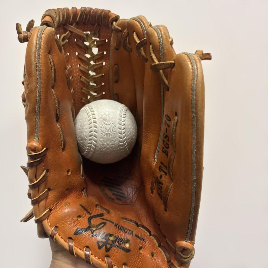 久保田スラッガー　軟式グラブ　中古