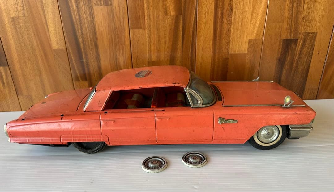 Cadillacキャデラック　ブリキミニカー全長約50cm(a70)