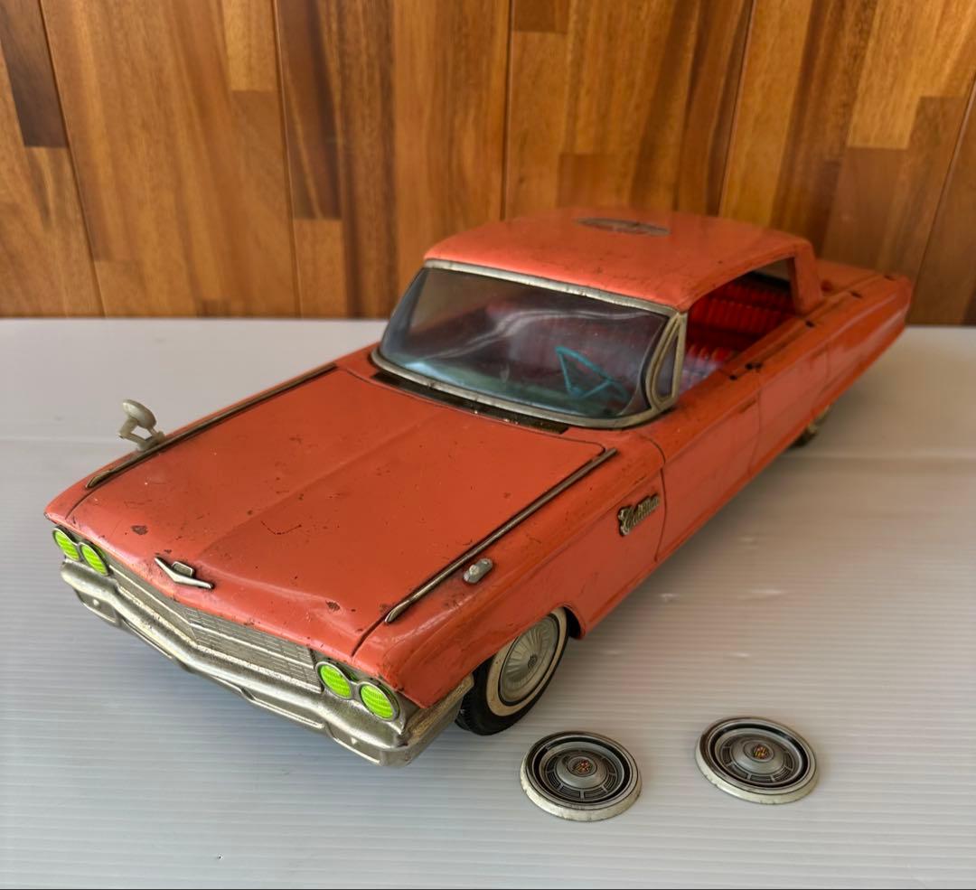 Cadillacキャデラック　ブリキミニカー全長約50cm(a70)