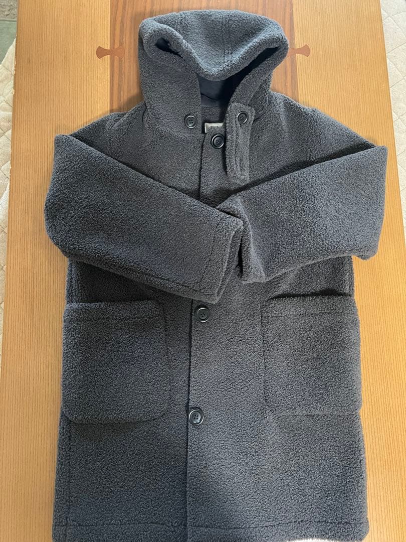 DoCLASSE 今期商品　ボアフードコートチャコール　11号　未使用 完売品