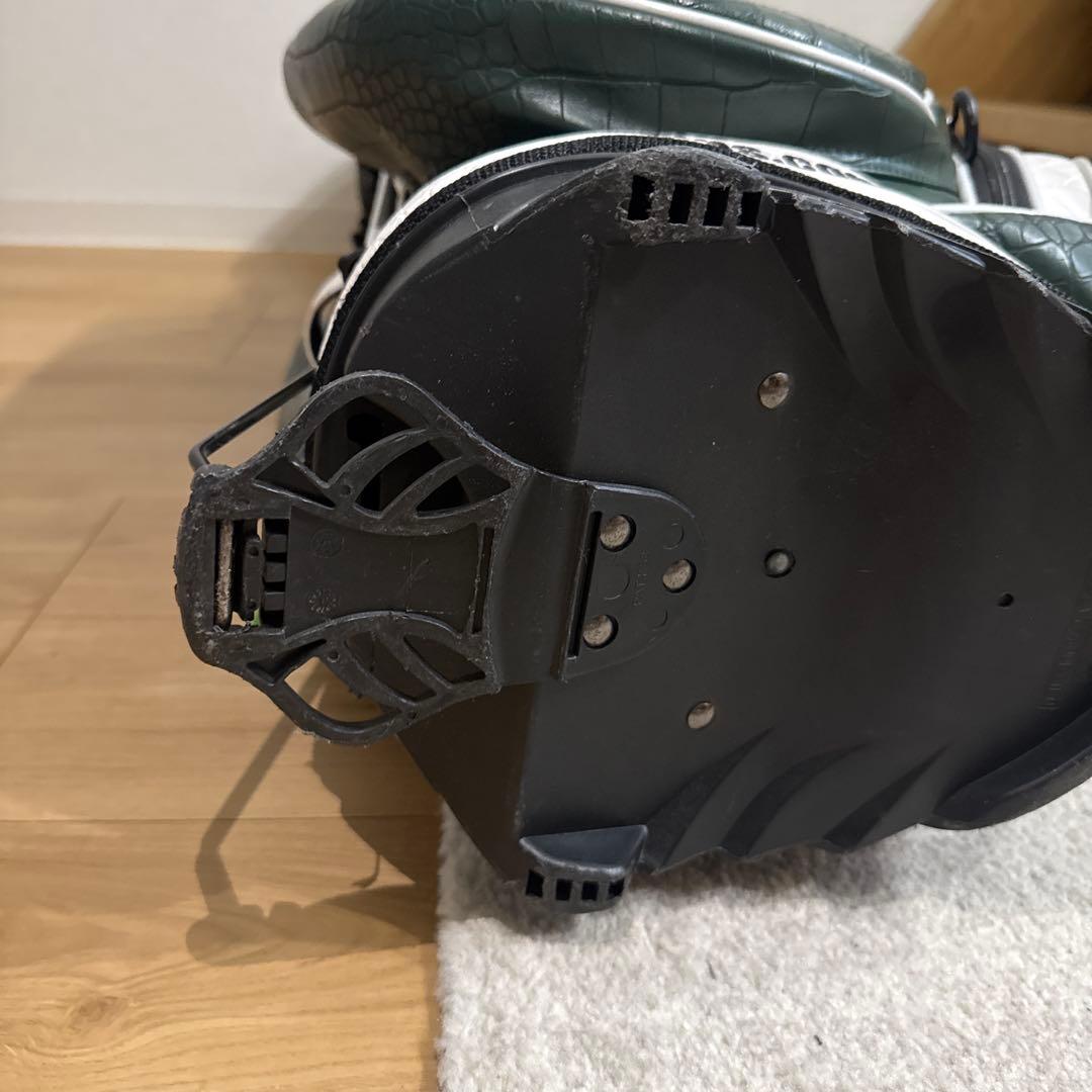 elite grips 限定ツアーモデルキャディバッグ 緑/白 日本国旗