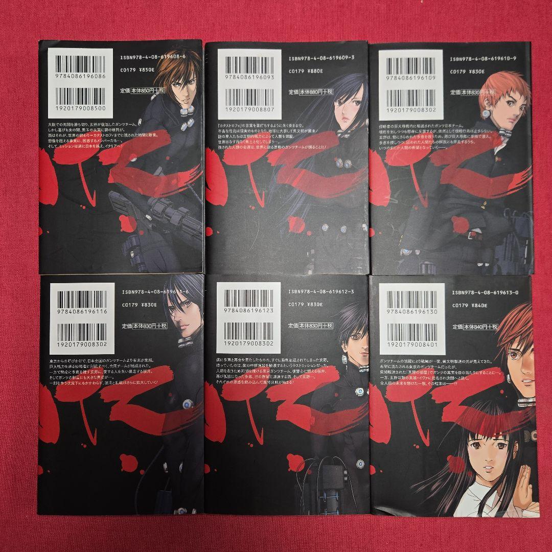 GANTZーガンツー 　全18巻　アニメ　映画　ヤングジャンプ【文庫版】奥浩哉