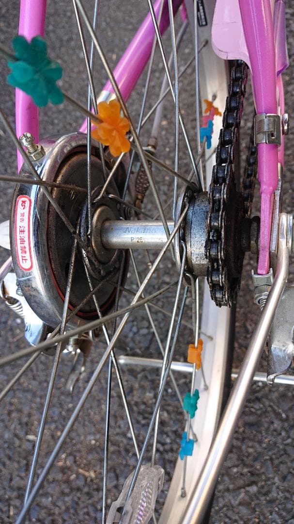 引取限定　ブリヂストン　エコパル　20インチ　ピンク オマケつき