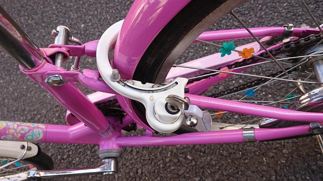 引取限定　ブリヂストン　エコパル　20インチ　ピンク オマケつき