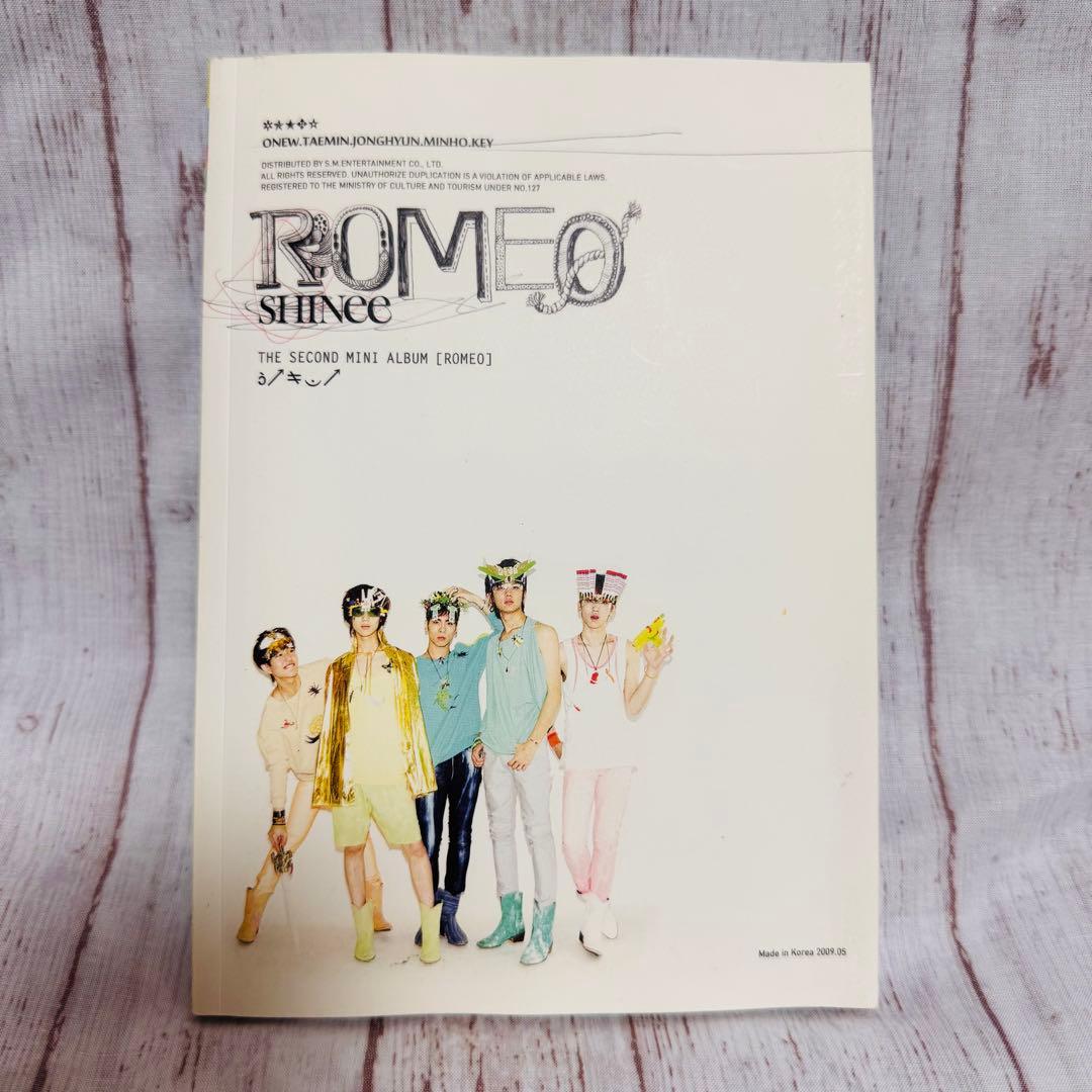 ROMEO THE SECOND MINI ALBUM SHINee 韓国版